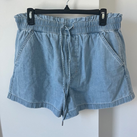 VERONICA BEARD Wilder high-rise denim shorts - Picture 5 of 8